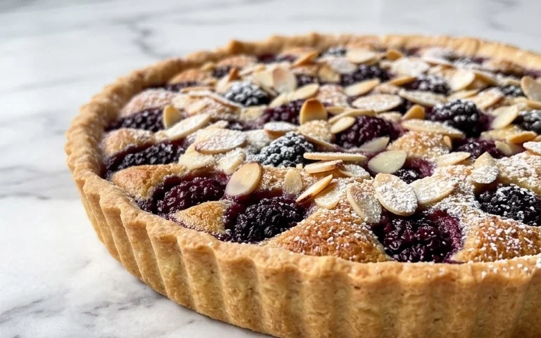 Brombeertarte mit Mandeln: Köstliches Rezept