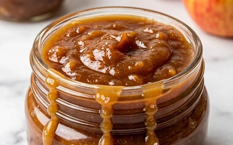 Salziges Karamell Honeycrisp Apfelbutter Rezept