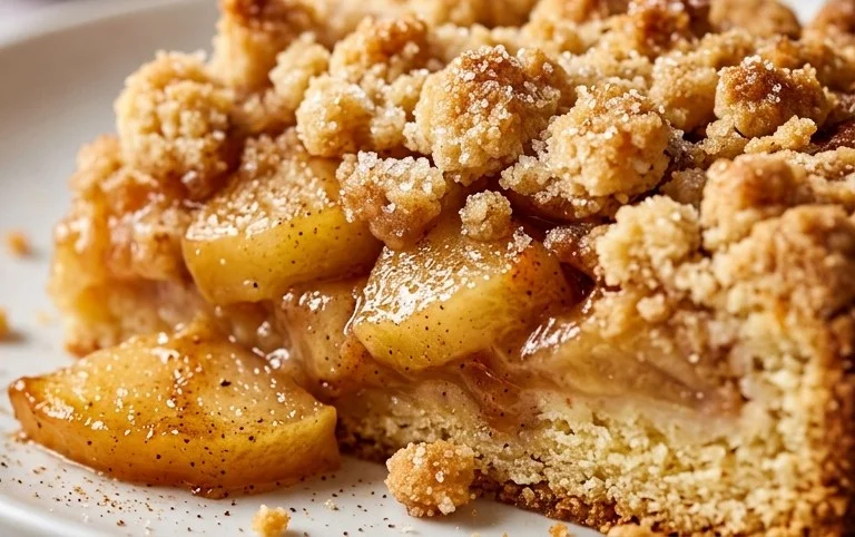 Omas Apfelkuchen mit Streusel (Apfelkrümel)