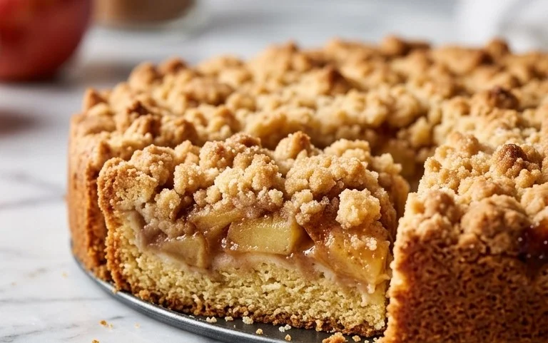 Omas Apfelkuchen mit Streusel: Kindheitserinnerung