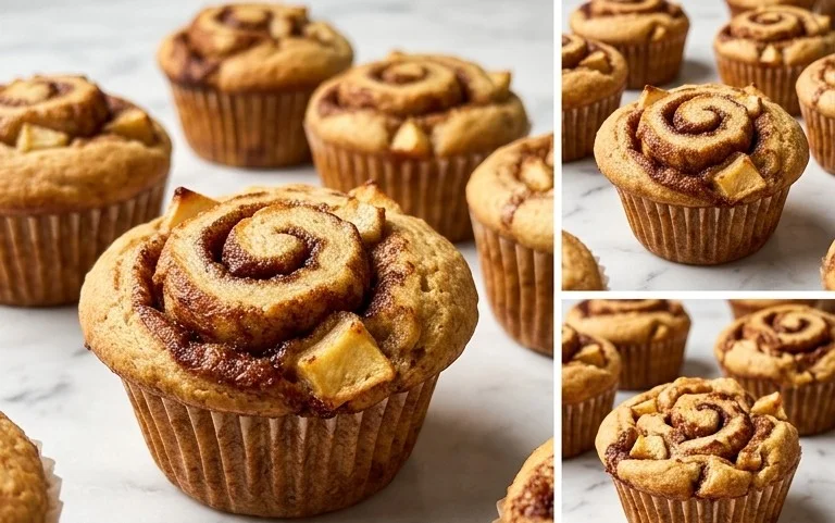 Zimtschnecken Apfel Muffins: Himmlischer Genuss!