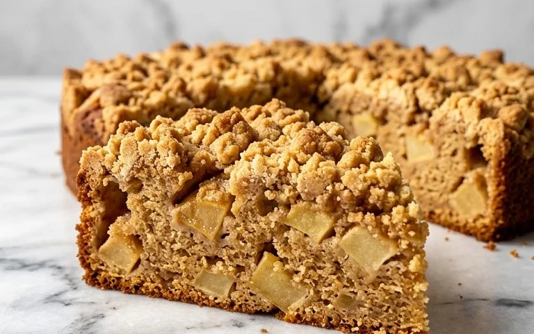 Veganer Apfelkuchen – einfach & mit leckeren Streuseln