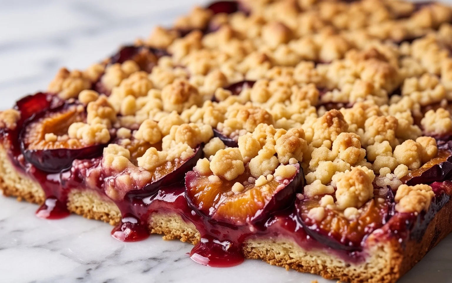 Pflaumenkuchen Blech: Herbst-Genuss mit Butterstreuseln