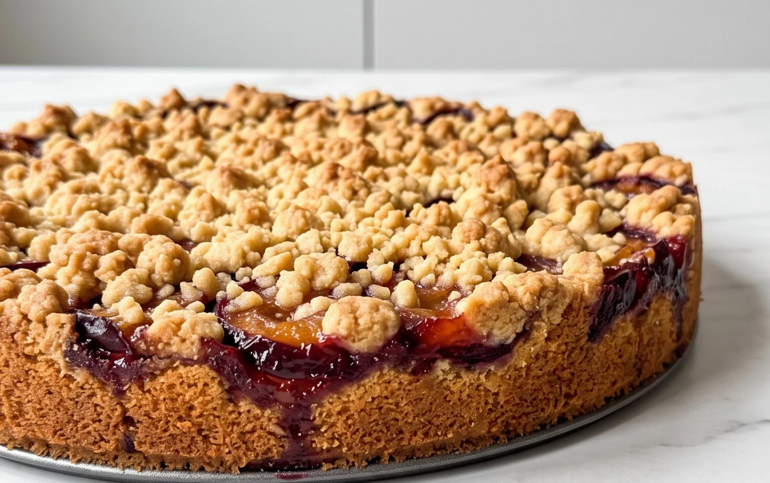 Saftiger Zwetschgenkuchen mit Streuseln – Herbstklassiker